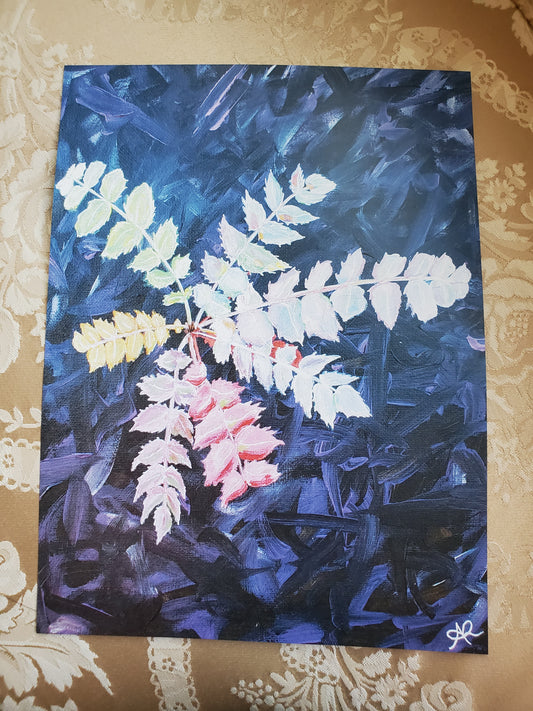 Growing Pains, Oregon Grape, 9x12 Art Print, Gloss